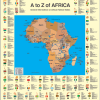 A to Z of AFRICA:  Genaral Infromation on African States: eMap downloadable and printable at the desired size